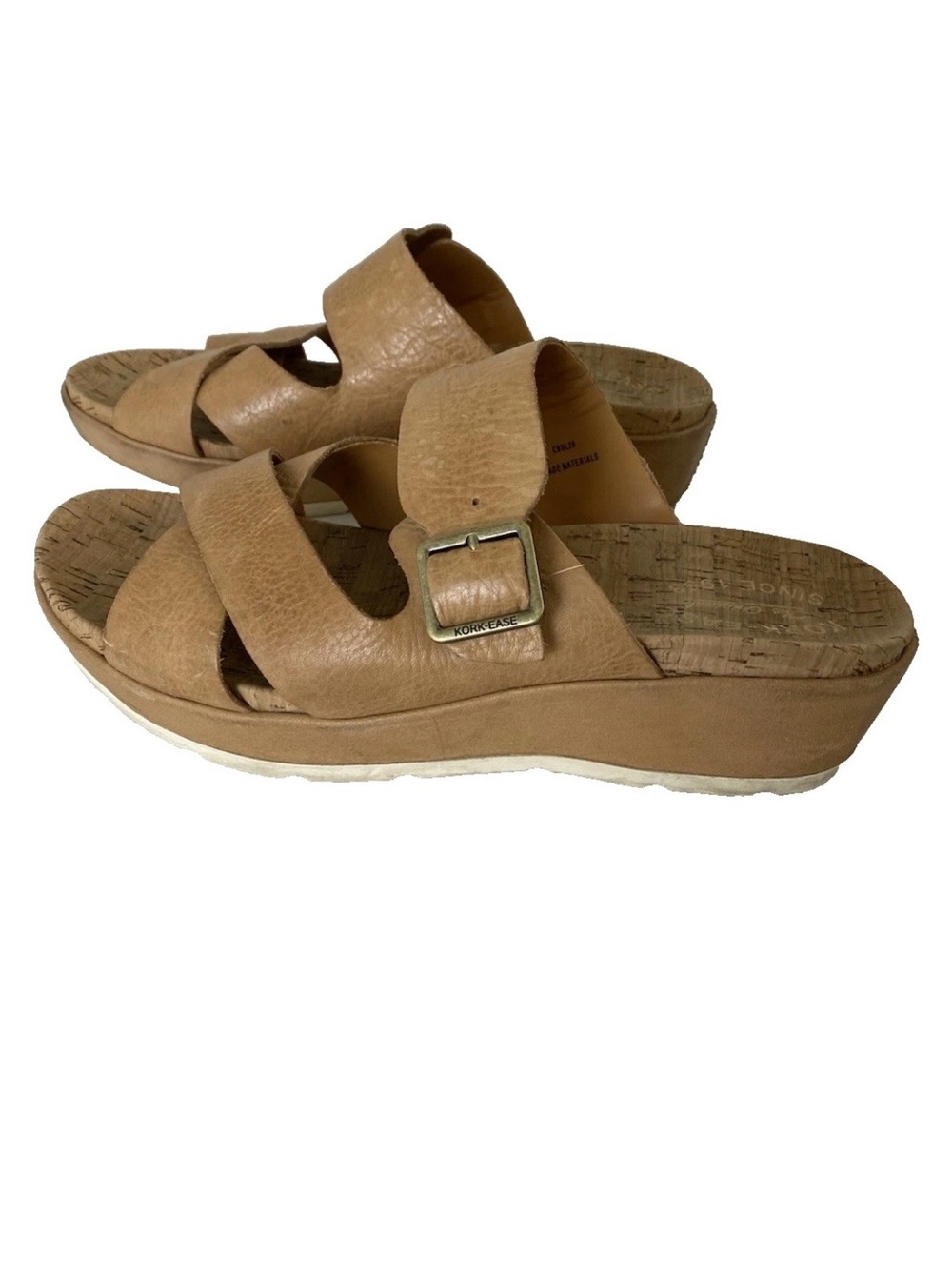 Kork-Ease Callie Wedge Sandals - 10M